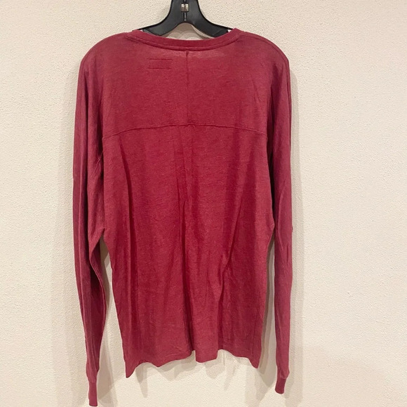 Nike Florida State FSU Seminoles Vault Logo Patch V Neck Long Sleeve Top Large - Picture 6 of 6